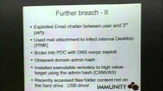SOURCE Boston 2008: Information Operations