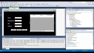 6  Populating Data In Data Grid View - C# Desktop Application Using Windows Form