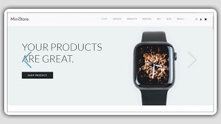 Details How To Create Mini Store E-commerce Website With Html, Css and JavaScript free Source Code |Sky Code News