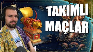 Age of Empires IV Takımlı Maçlar Yeni Taktikler | AoE4 S7 #48