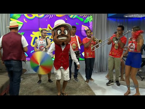 Osquestra os Carecas faz esquenta do carnaval no programa Mariano 10 01 2026