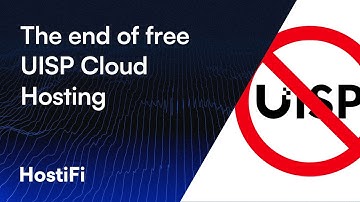 UISP Cloud Hosting is no longer free