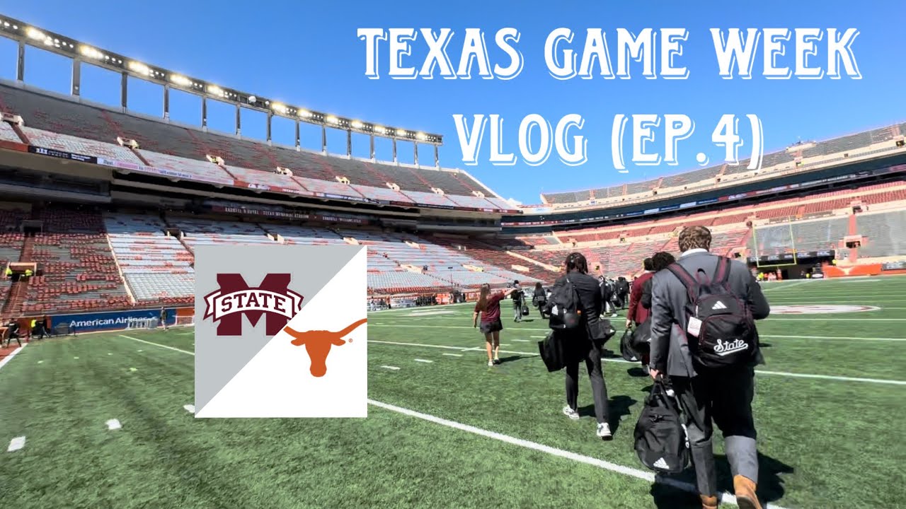 UNIVERSITY OF TEXAS (Game week vlog)