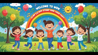 Welcome To Wow Kids || Clap Clap Stomp Your Feet Songs For Kids || Nursery Songs #kidssongs