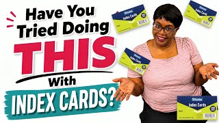 Get That “AMAZING WOW” Factor!   New Index Card Makeover GIFT SET!
