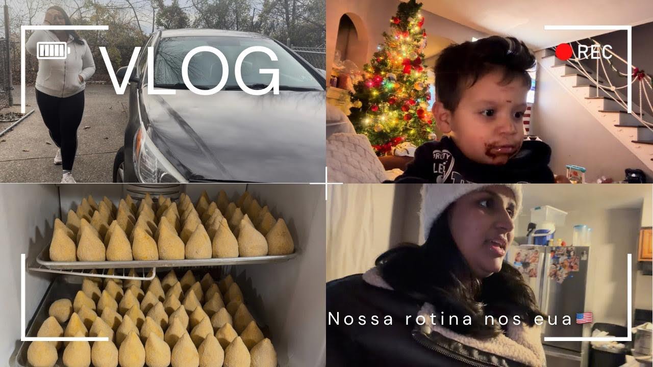 Produção de salgados + rotina com bebê  / na América é só correria 