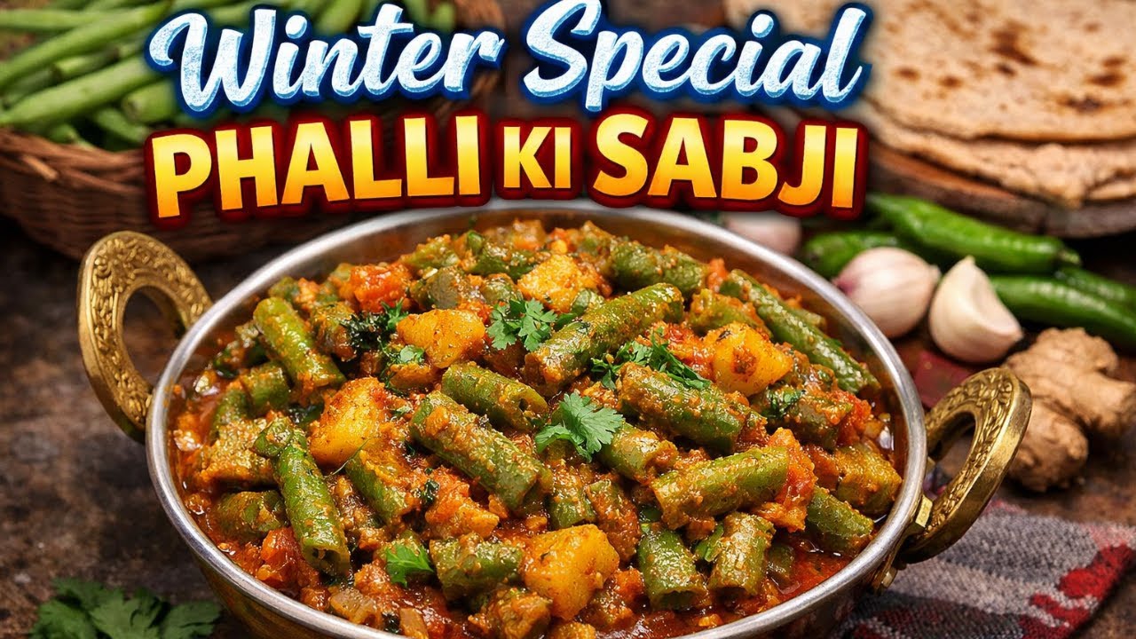 Winter Special Phalli ki sabji By 