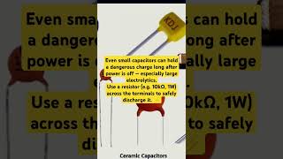 Capacitor Tip of The Day: What You MUST Know @MostTechyShorts #trending #shorts #learnadaybyisha