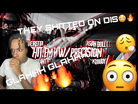 THEY JUST OPENED UP DOORS!!! Vex Grant X Beretta X Kloudy X Asian Doll “Hit Em W Precision”
