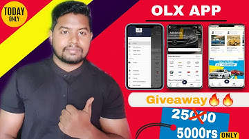 GIVEAWAY 🔥🔥🔥 -  olx app banwa  कै kamao लाखो - Make olx App and earn to much
