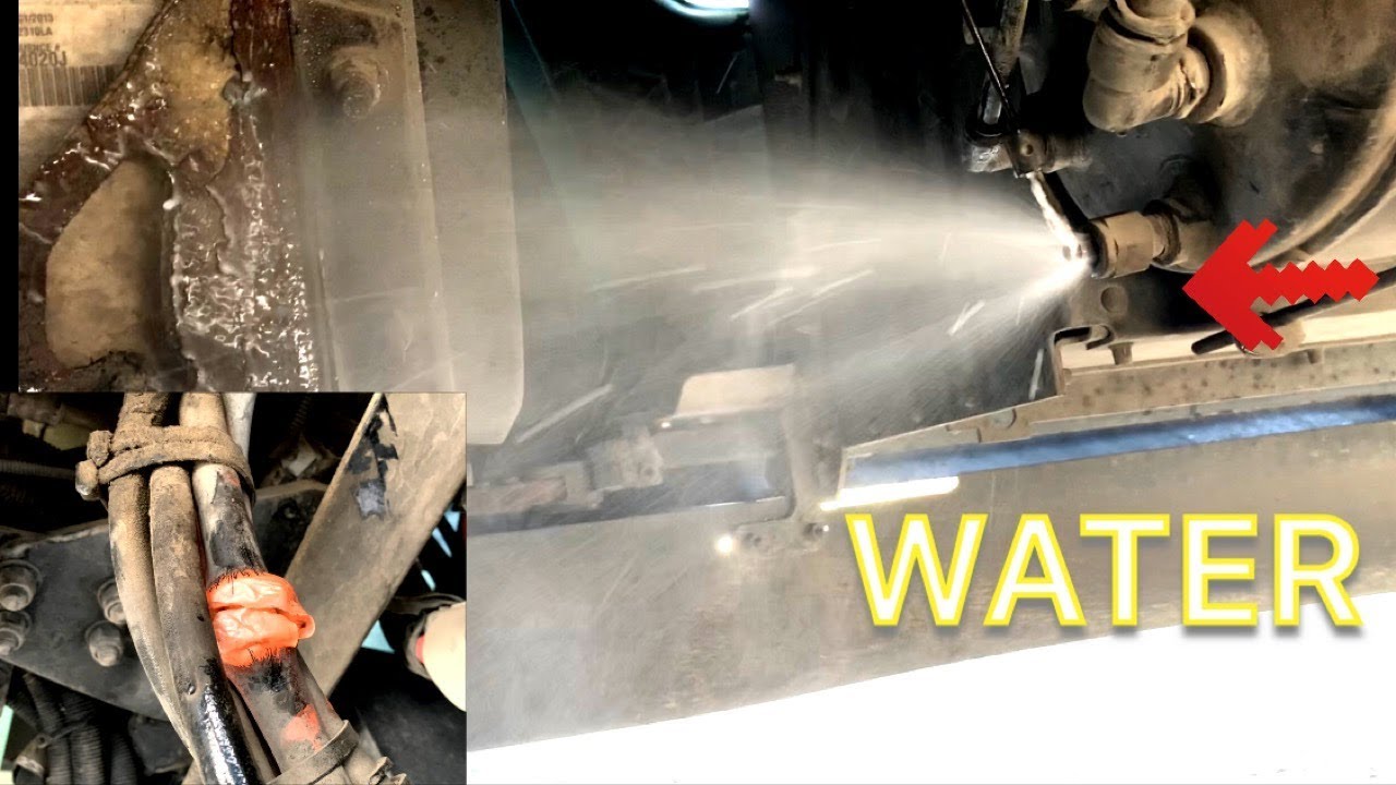 I found the Ocean in truck Air Tanks