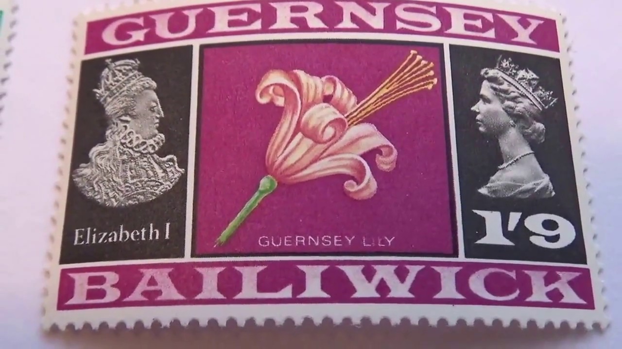 Old Guernsey Hailiwick Postage Stamps YouTube