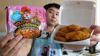 Korean Fire Noodle CHICKEN MCNUGGETS