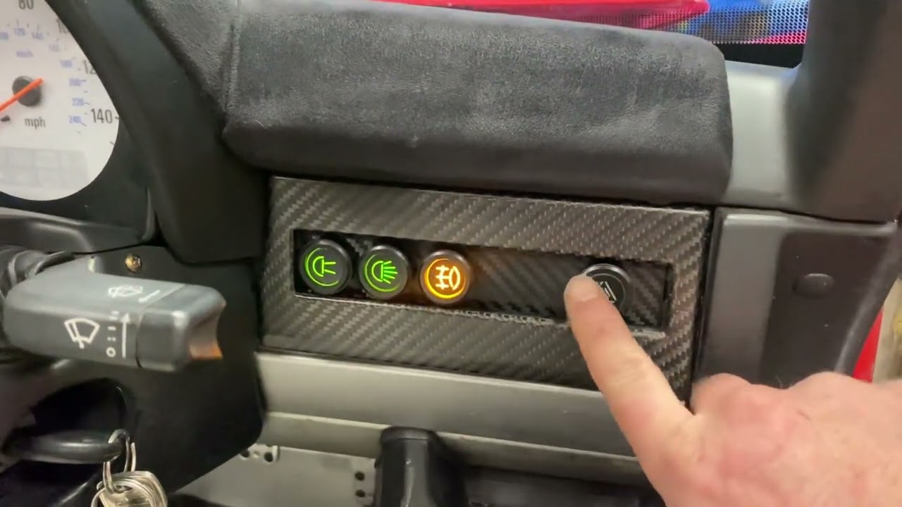 VX220 - Switch Panel - Billet Aluminium Switches!