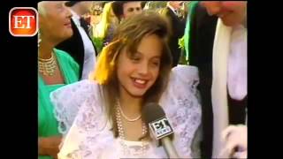 Celebrity Oscars Flashback '86 10 Year Old Angelina Jolie Profile