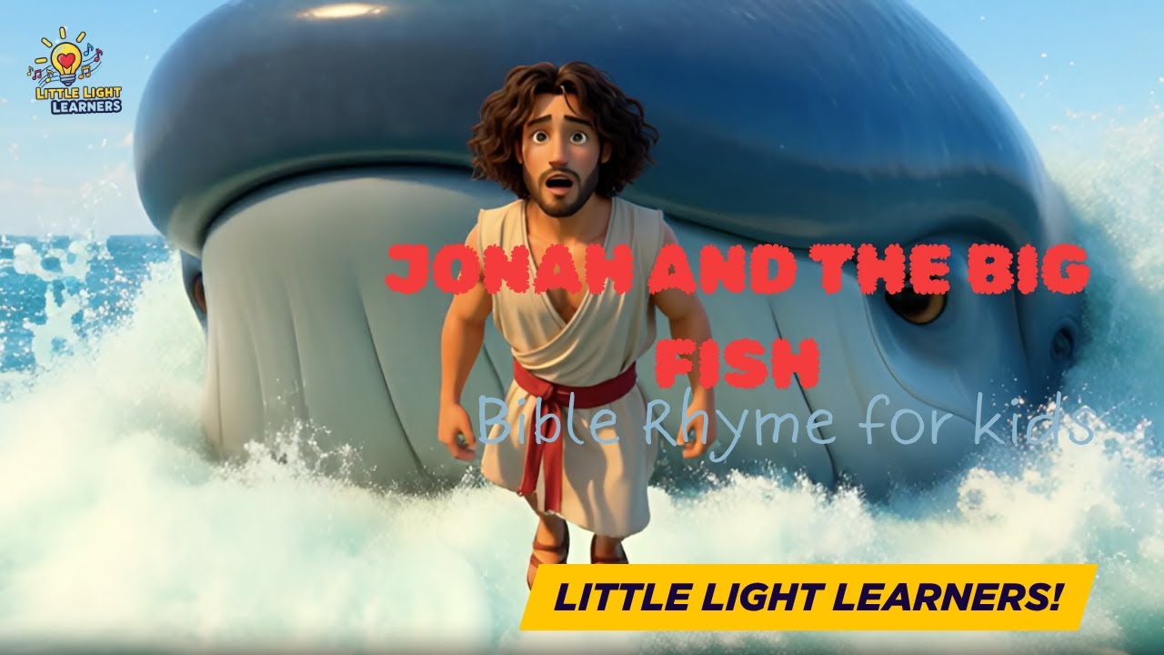 Jonah and the Big Fish Bible Rhyme for Kids | Fun Christian Song & Story for Children 