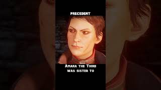 precedent — Dragon age : Inquisition dialogue scene