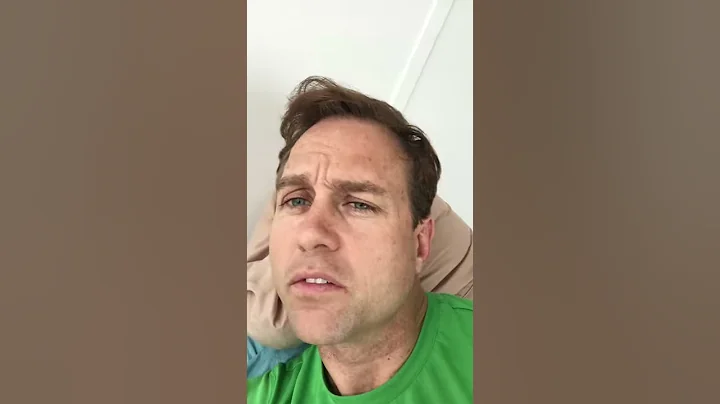 GREGORY ATKIN WAKES UP FOR AN EARLY START FOR AN E...