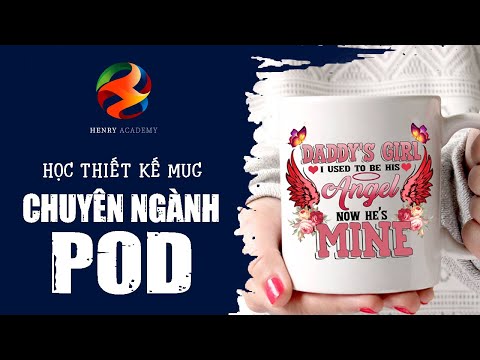 Video Hướng dẫn thiết kế sản phẩm cốc (Mug) - youtube