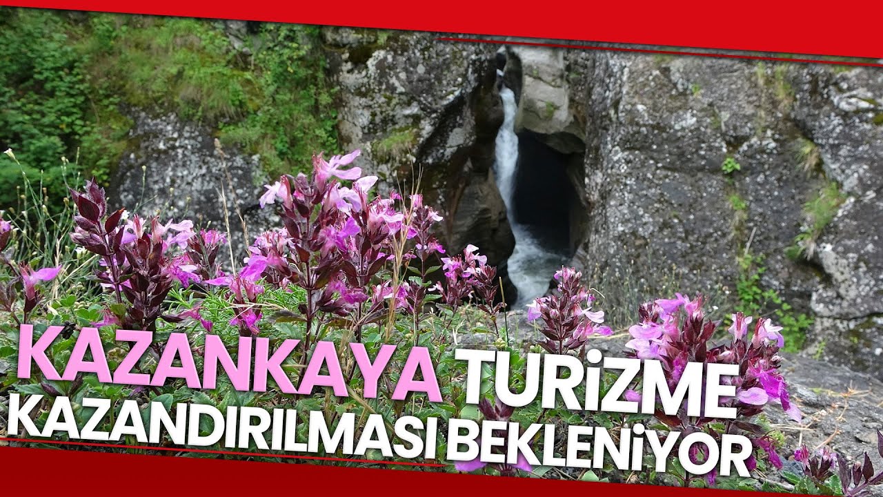 Kazankaya Şelalesi Hayran Bırakıyor