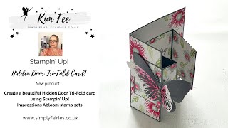 How to Create A Hidden Door Trifold Card