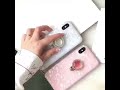 Luxury Diamond Marble Glitter Phone Cases for iPhone X XR XS MAX 7 8 6s
Plus holder Ring Silicon Cover For iPhone XR XS