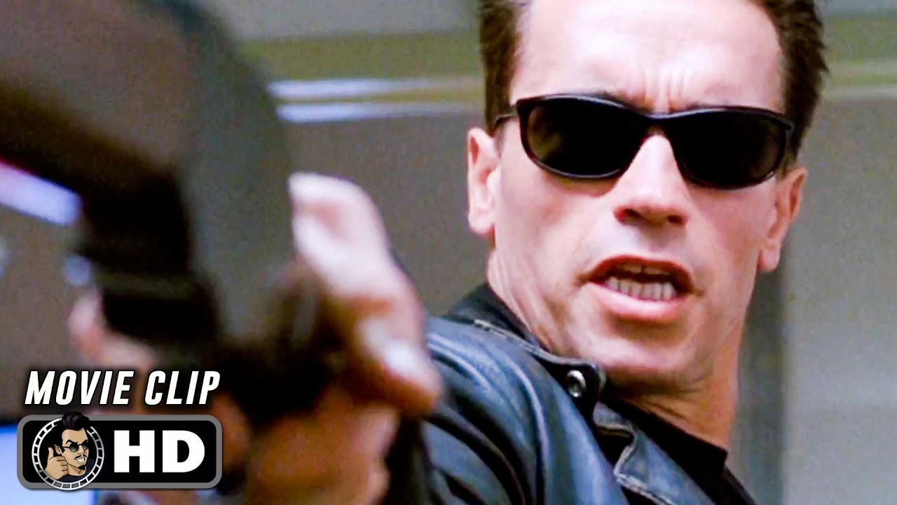 Galleria Action Scene | TERMINATOR 2 (1991) Movie CLIP HD