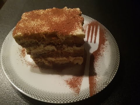 Tiramisu Cu Mascarpone Si Frisca Youtube
