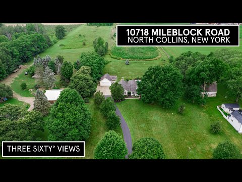 10718 Mileblock Rd, North Collins, NY home video tour