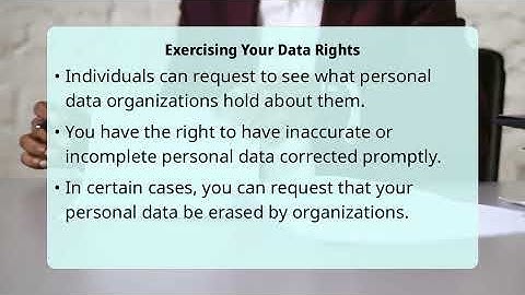 How Do Data Privacy Laws Impact Personal Data?