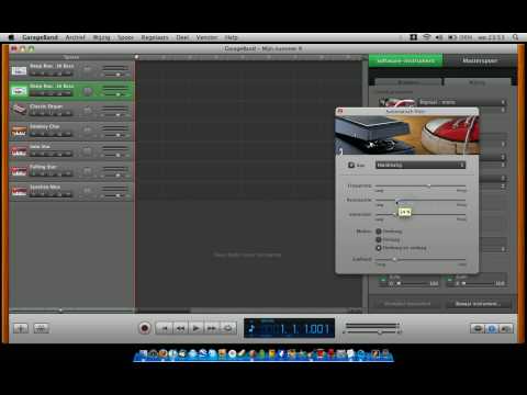 How to create a Wobble bass on Garageband