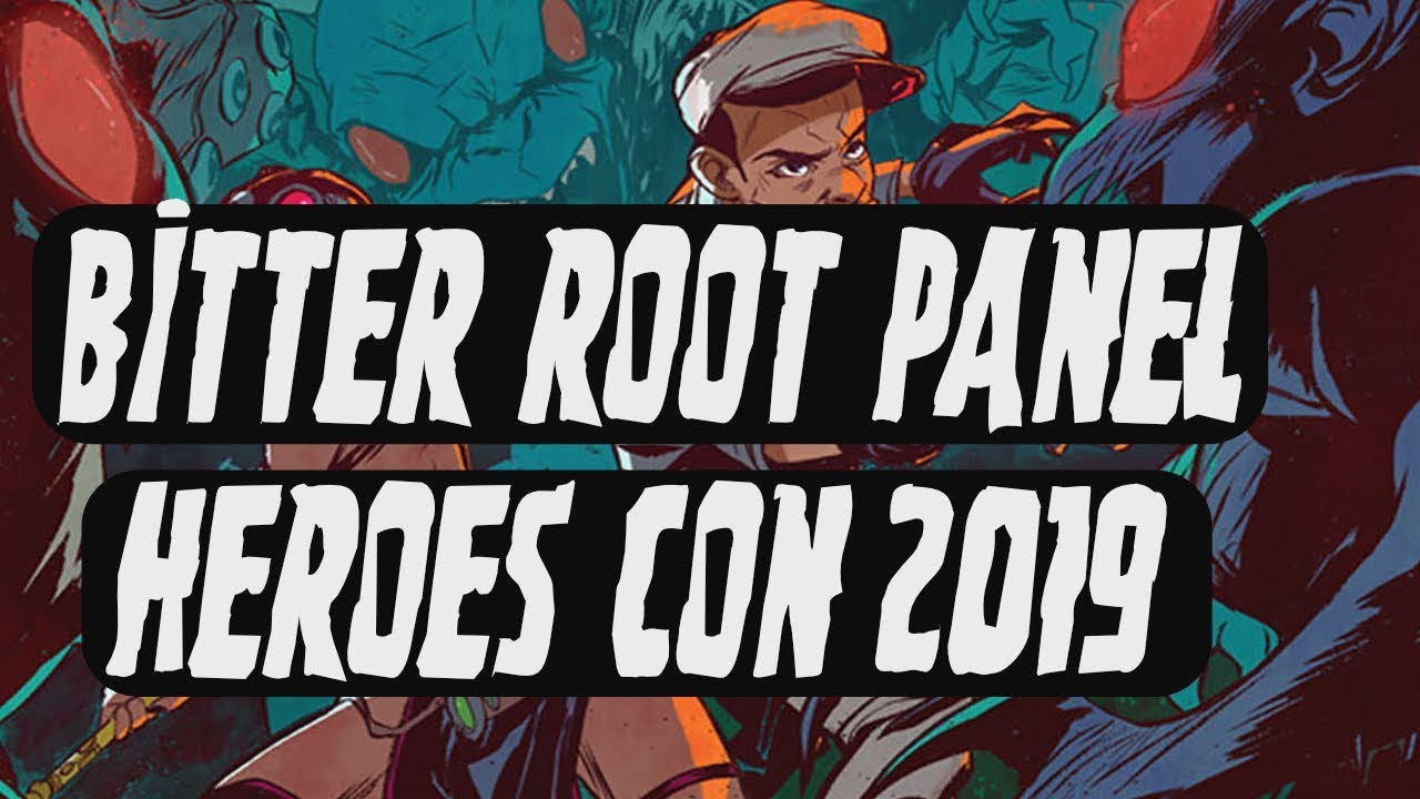 Bitter Root Comic Book Panel - Heroes Con 2019