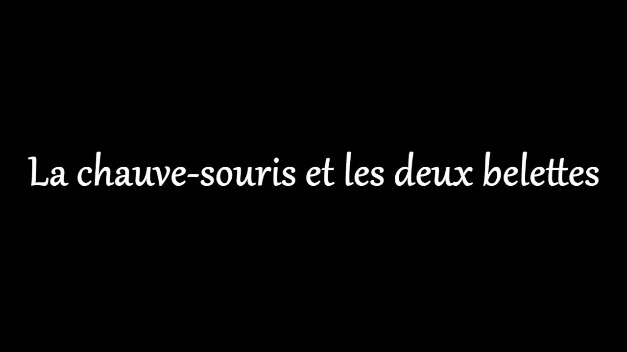 Fables de La Fontaine - La chauve-souris et les deux belettes - YouTube