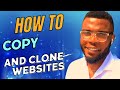 How To Copy And Clone Any Website (Secret revealed)🔥🔥 #clone #httrack #onlinehustle #httrack