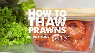 How to Thaw Prawns in the Fridge