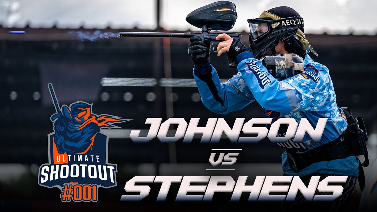 Pro 1v1 Paintball | Ultimate Shooutout 1| Clint Johnson vs. Jesse Stephens - Match 2