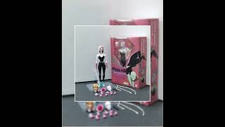 Ct Mafex 147 Venom Action Figure Model Toy 112 High-Quality Venom Spiderman Symbiotic Body Figur...