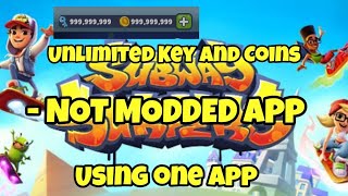 Subway Surfers Unlimited Keys And Coins  |  Using One App screenshot 3
