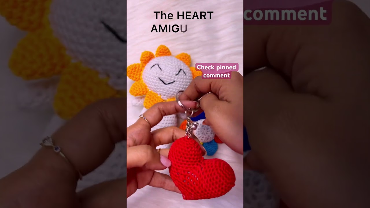 Join My Crochet Workshop 🌸❤️ Amigurumi Heart live class
