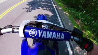 Ripping a TTR 225 On the STREET and in the MUD!