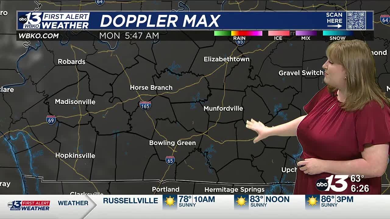 Hot and sunny today before slight rain chances return - YouTube