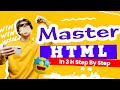 Master HTML in one video | Step By Step | HTML Tutorial | #html