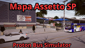 Proton Bus Simulator Mapa | Assetto SP Mirandopolis (Fase 3)