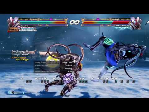 Yoshimitsu 4~3 Big Damage Easy Execution Staple Combos! Version 5 Tekken 7 20230310044358