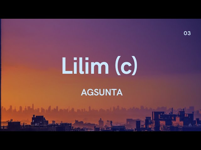 Victory worship - Lilim |Agsunta| Lyrics video