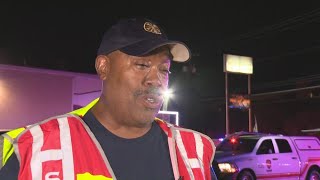 SAFD Fire Chief speaks about large apartment fire in Medical Center area