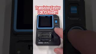 Fnirsi LCR-P1 Firmware update fixed the pinout error!!! About time!!#electronicsrepair #vintageaudio
