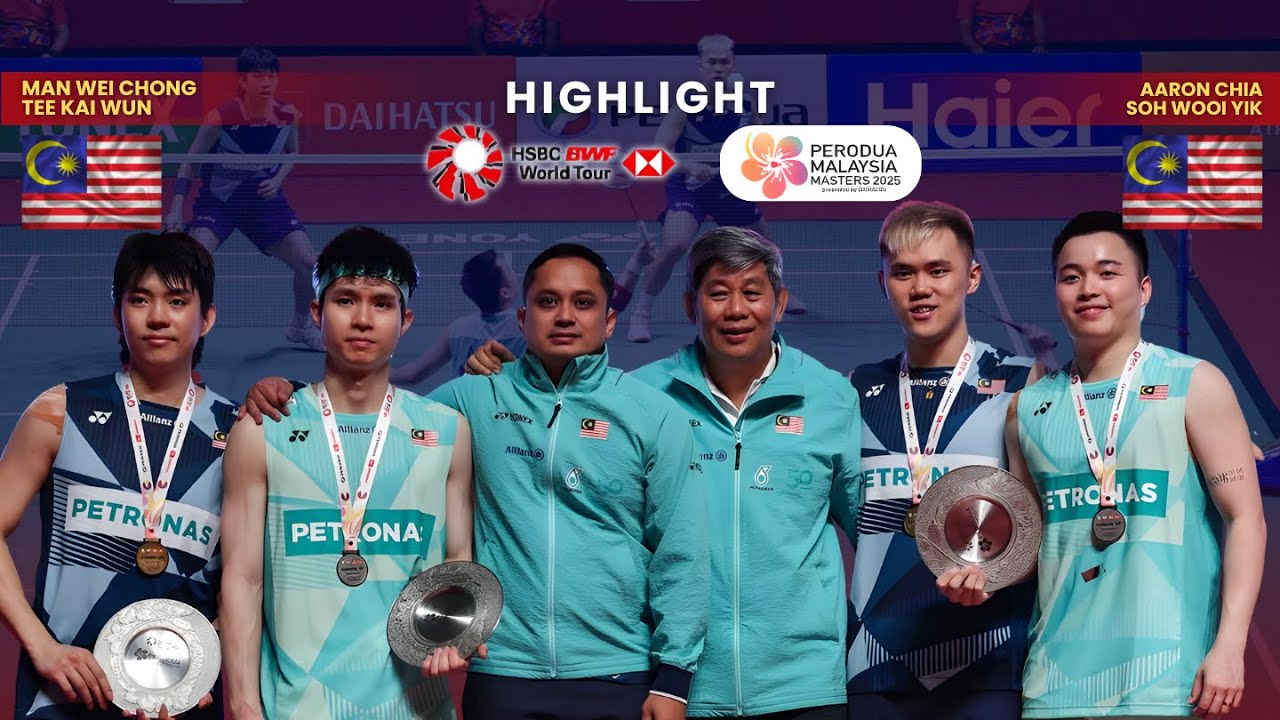 🔥 Historic Malaysian Final🔥 Man/Tee vs Aaron/Soh | Malaysia Masters 2025