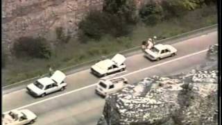 Beer truck smash. Chris Douggs McDougall BASE