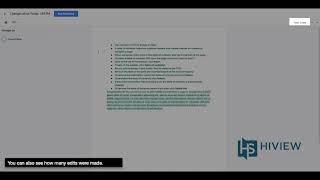 How to see new changes in Google Docs Wealth